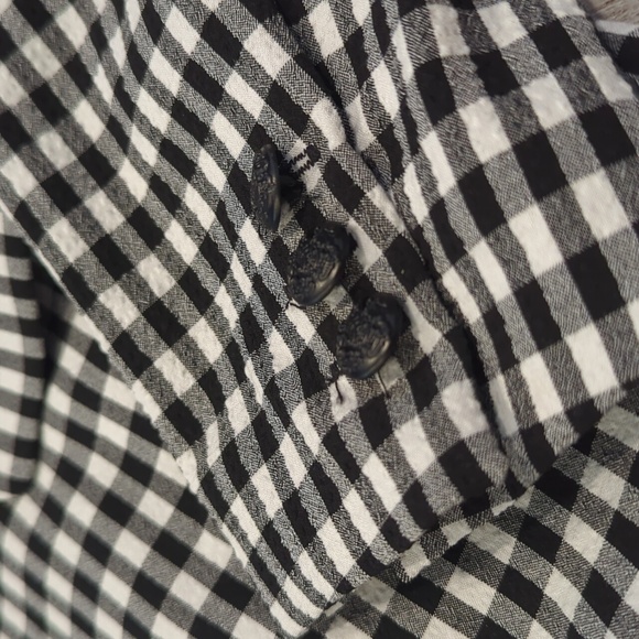 Maison d' Amélie Gingham Blazer/Jacket - Picture 3 of 12